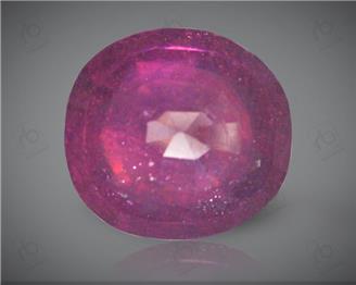 Natural Ruby Certified  4.77CTS-14557
